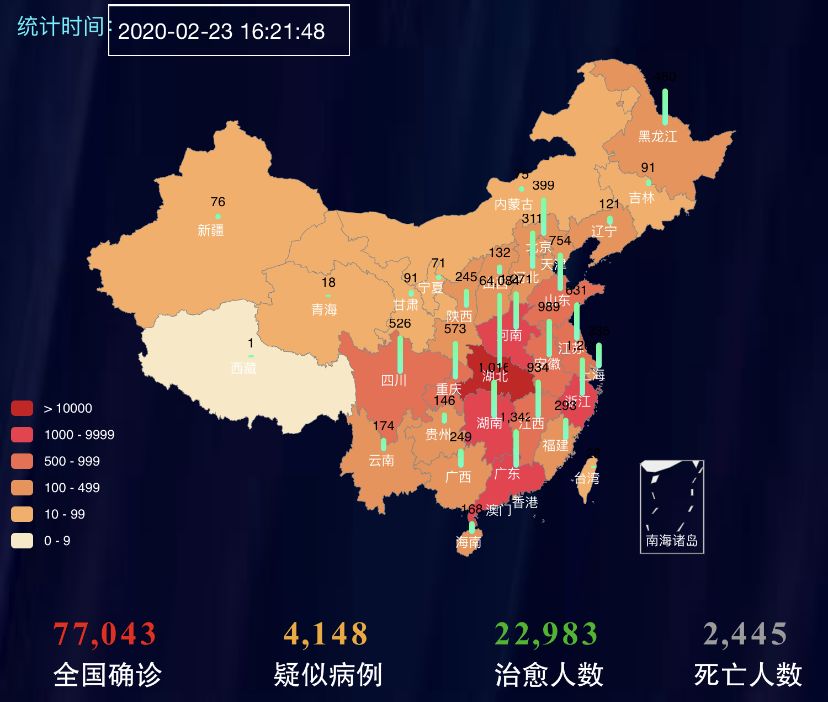 中國疫情最新數據消息概覽