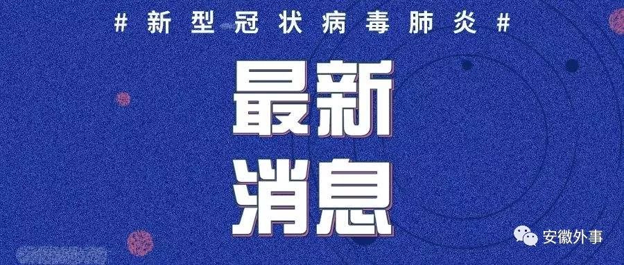 安徽新型肺炎最新情況，背景、事件與影響概述